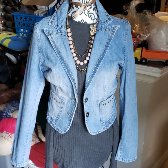 star jeans jacket